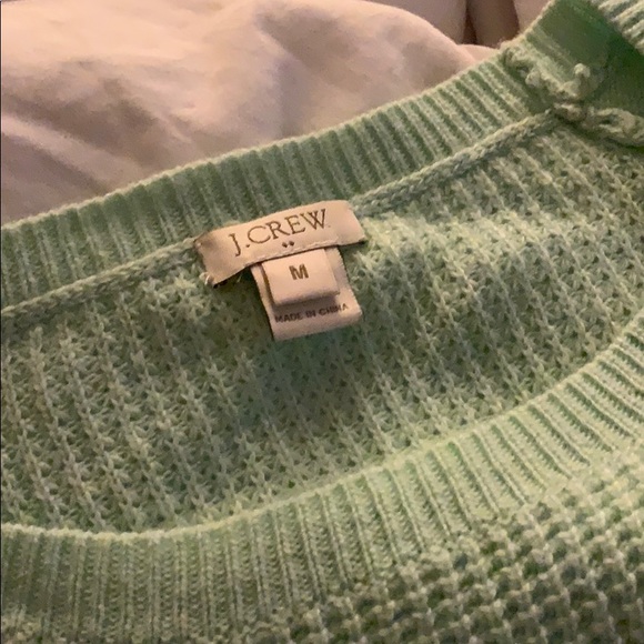 J Crew Warmspun Waffle Crewneck Sweater - Picture 3 of 3